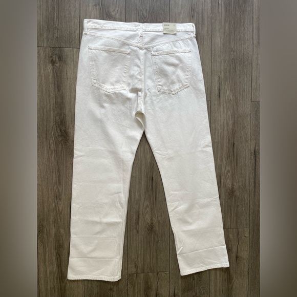 NWT AGOLDE Fran Low Slung Straight Jeans in Milkshake Size‎ 31 - Picture 14 of 14